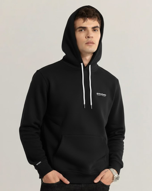 Black Pullover Hoodie