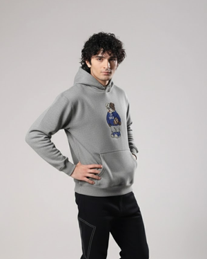 Grey Graphic Hoodie
