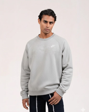 Light Grey Crewneck Sweatshirt