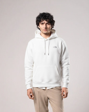 Plain Off-White Hoodie